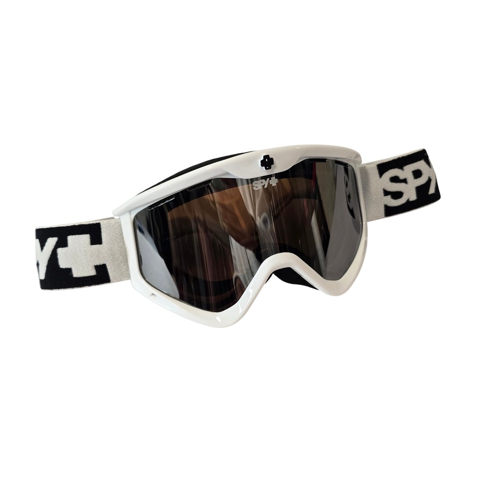 Spy Optic Snow Goggles Unisex One Size White Mirrored Lens‎ Ski Snowboard